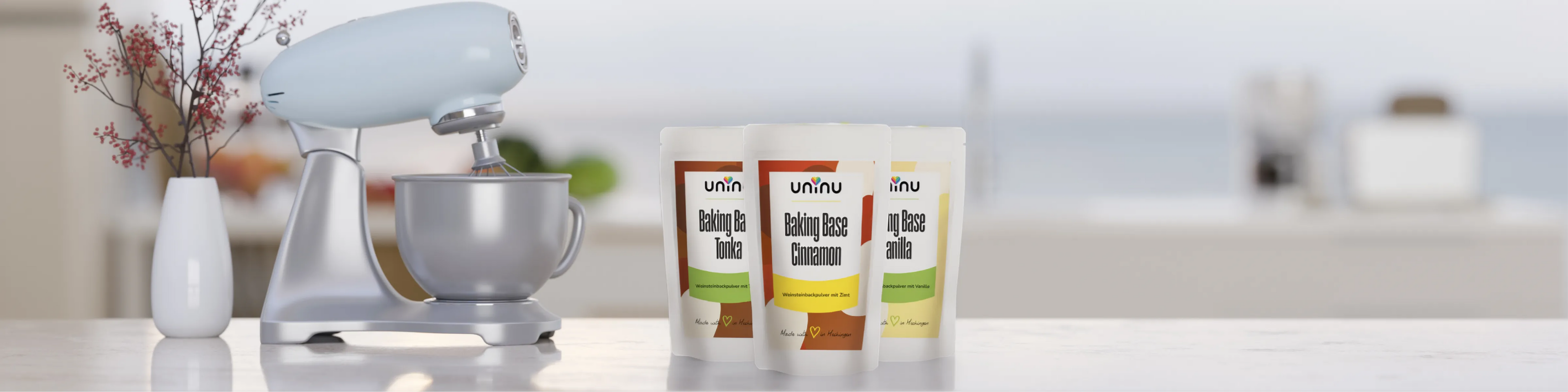 Backen darf leicht sein! Hier findest du unsere perfekt abgestimmten Baking Bases in verschiedenen Geschmacksrichtungen sowie leckere Zuckermischungen ohne künstliche Zusätze.