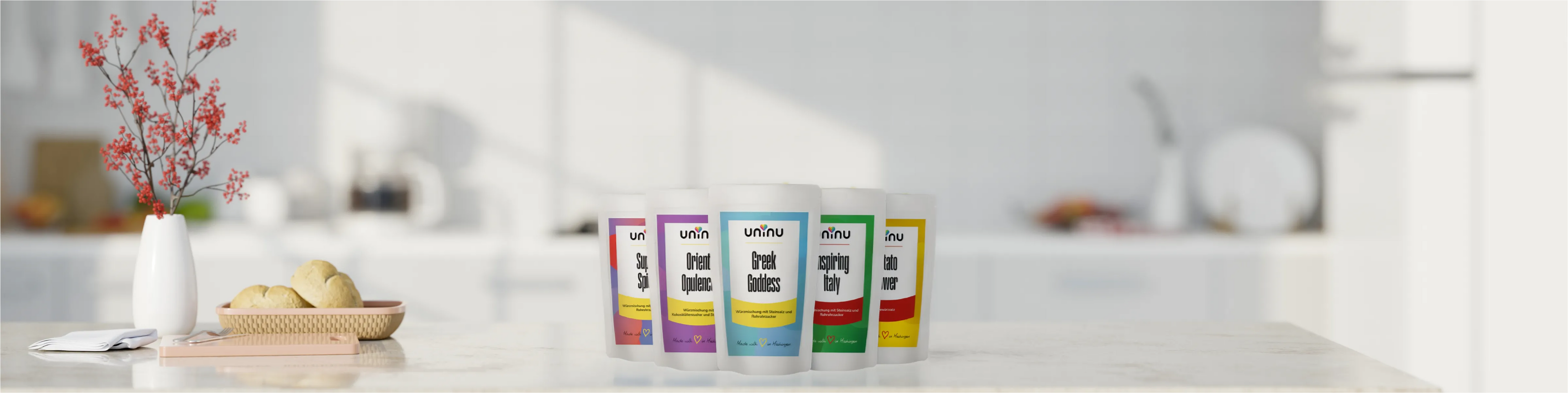 Das Leben ist zu kurz für schlechtes Essen und ewig langes Kochen!  Mit unseren Gewürzsalzen &nbsp;zauberst du schnell perfekte Gerichte – natürlich ohne künstliche Zusätze.