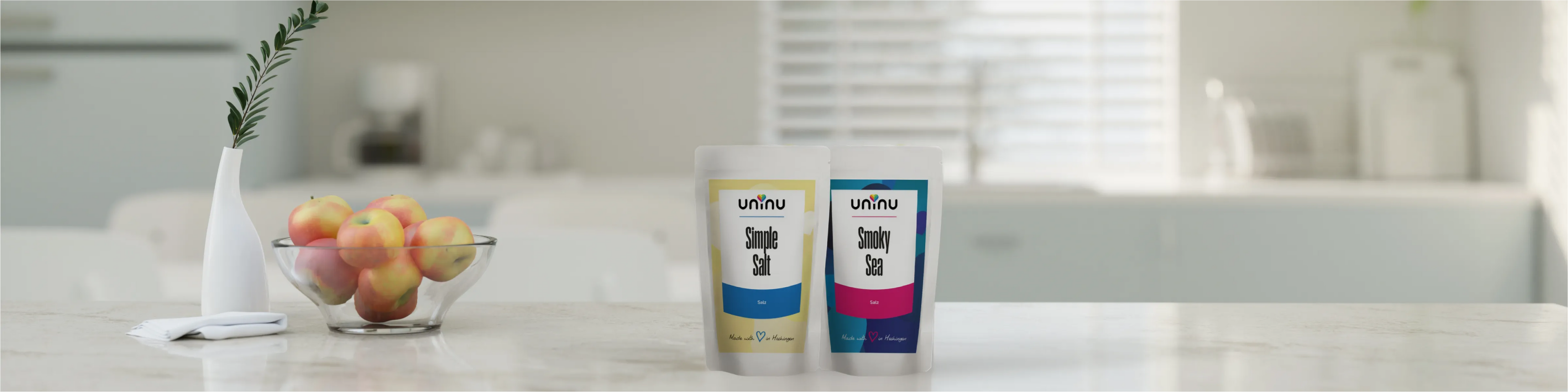 Der perfekte Schliff für dein Gericht: Unsere erlesenen Salze machen Gutes in deinem Kochtopf zu etwas Perfektem auf deinem Teller.