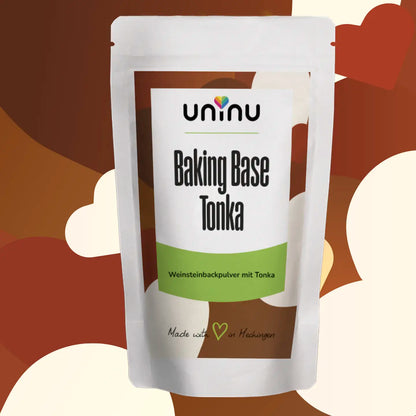 uninu - Baking Base Tonka - Backmischung:
Drei Zutaten. Ein Schritt. Kein Aufwand: Ausschließlich Backtriebmittel, Salz und feine Tonkabohne – komplett ohne künstliche Zusätze oder Trennmittel.
