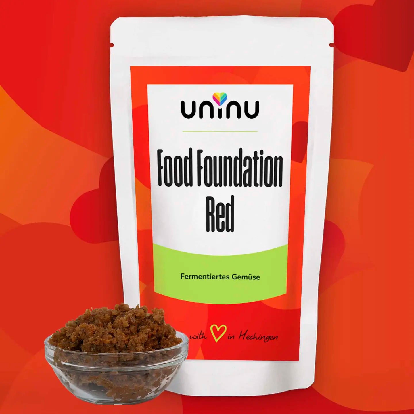 uninu - Food Foundation Red: Schnell, aber trotzdem richtig gut gekocht: Mit fermentiertem Wurzelgemüse & feinem Urmeer-Steinsalz. Bringt dunkle Soßen auf den Punkt. Jetzt bestellen! 