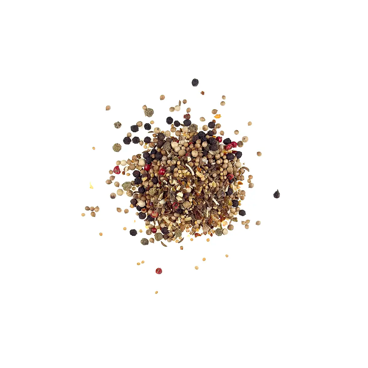 uninu - Pepper Punk - Gewuerzsalz:
Unser rebellischer Pfeffer-Mix für Mühle, Mörser oder Pfanne. Rauchig. Wild. Laut. Mit Gourmet-Rauchsalz, buntem Pfeffer, Koriander, Zwiebel, Senf & Paprika.